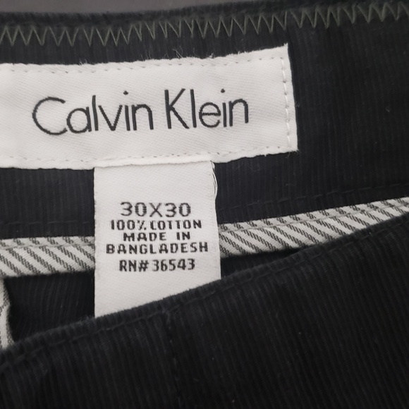 CALVIN KLEIN- CORDUROY STRAIGHT JEANS - Picture 4 of 4